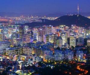 пазл Сеул, Южная Корея